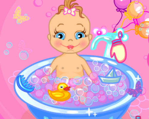 Baby Bathing Game