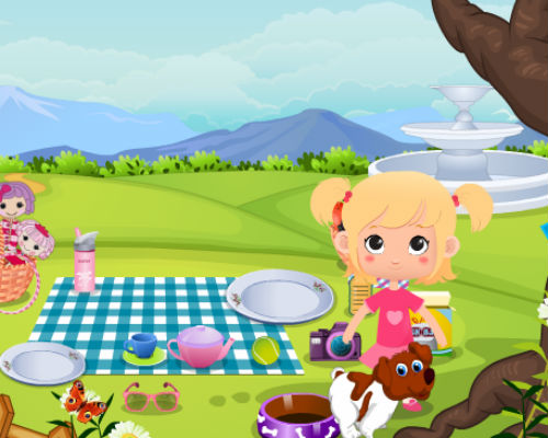 Baby Pink Picnic Time