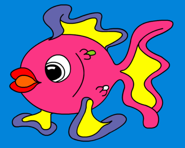 Cute Fish Coloring